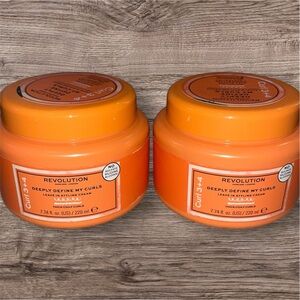 Bundle of 2 Revolution Haircare Deeply Define My Curls Leave In Styling Cream